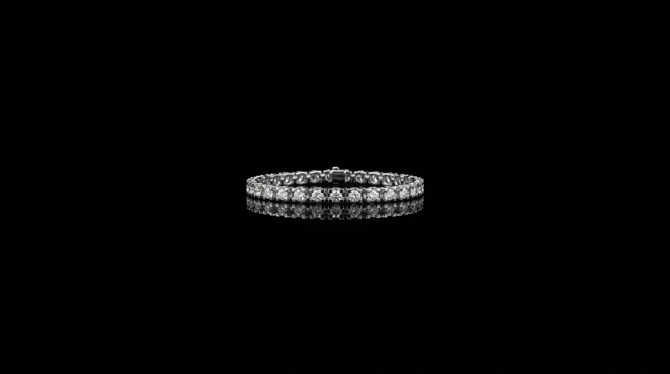 Enduring Aureate Treasures™ Bracelet 10.59ct in 18k white gold, product view