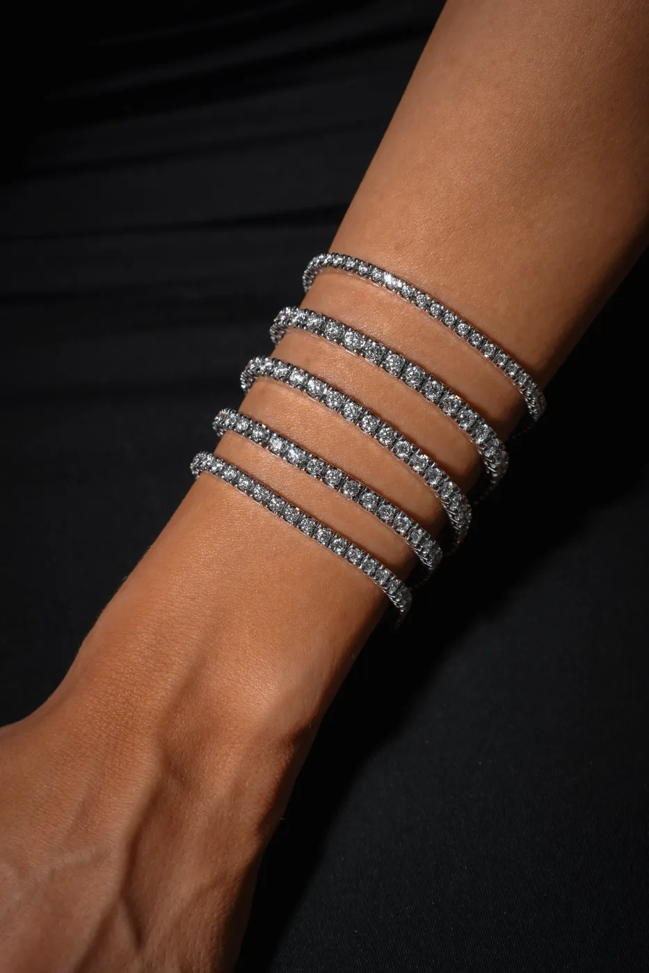 Enduring Aureate Treasures™ Bracelet 10.59ct in 18k white gold, photo 11