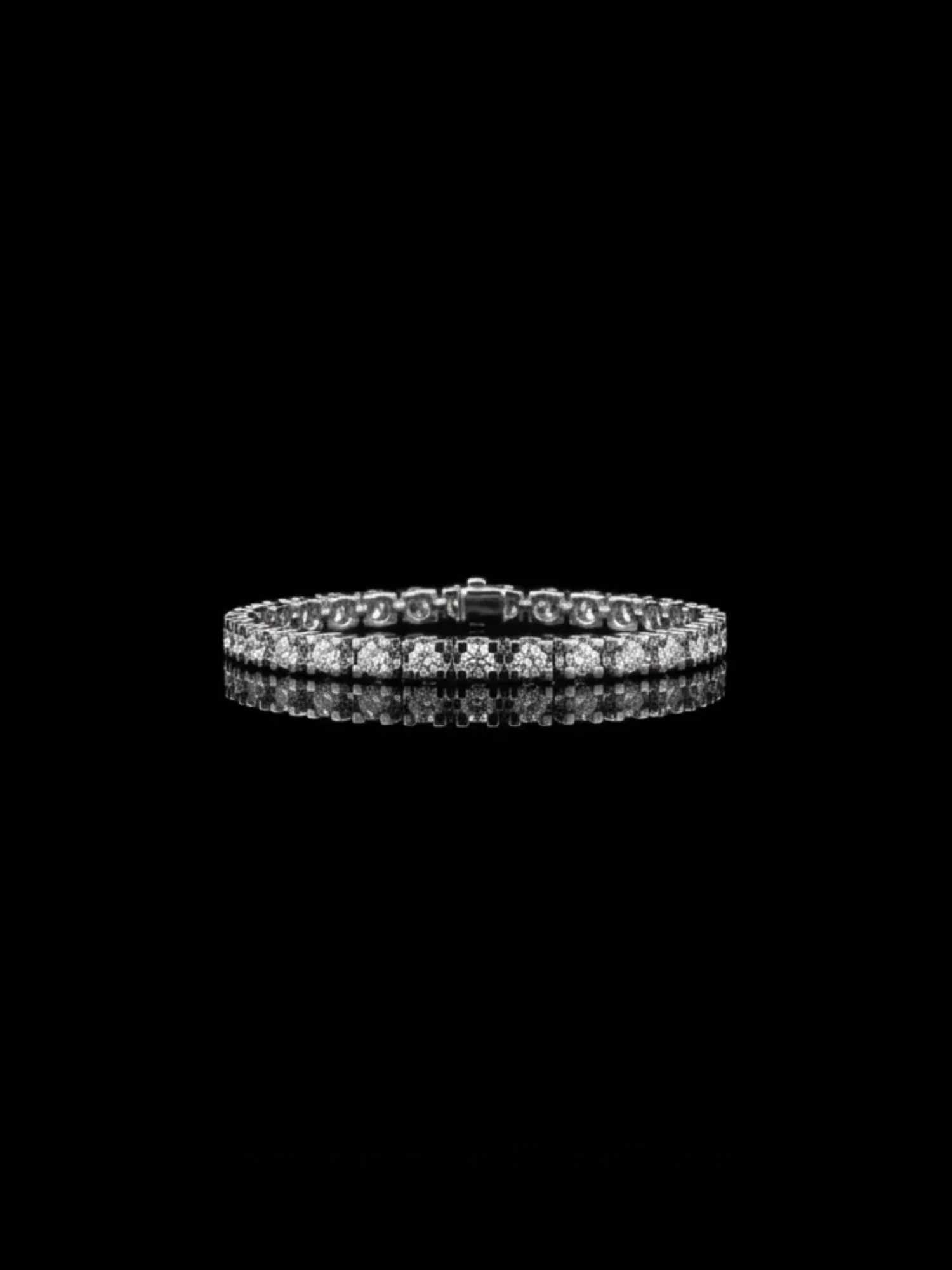 Enduring Aureate Treasures™ Bracelet 10.59ct in 18k white gold, photo 3