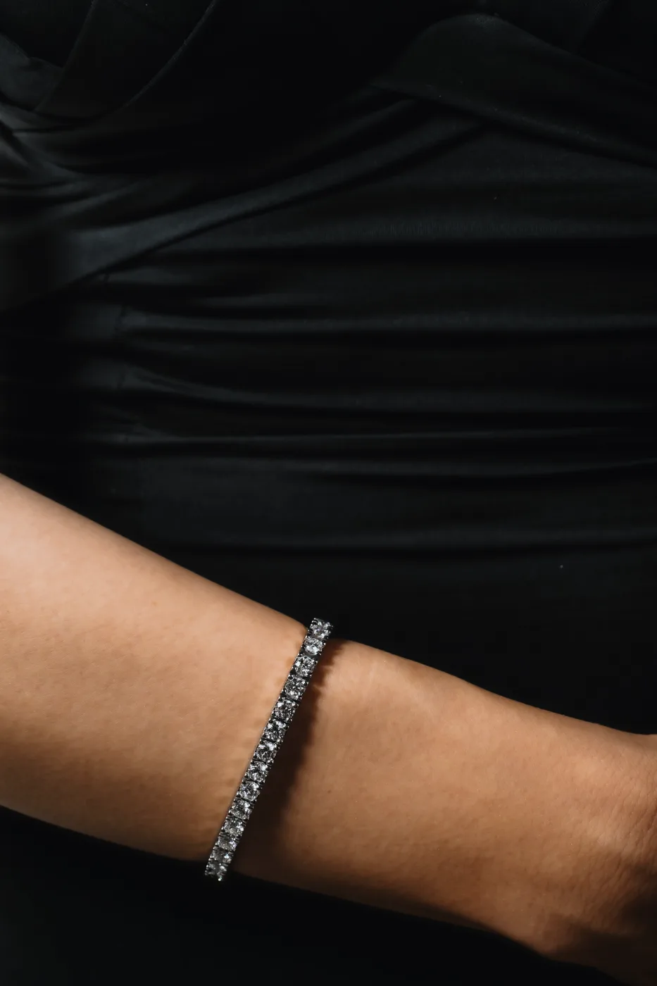 Enduring Aureate Treasures™ Bracelet 10.59ct in 18k white gold, photo 4