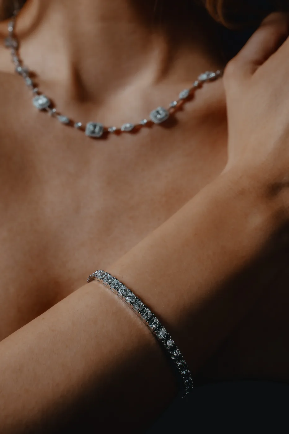 Enduring Aureate Treasures™ Bracelet 10.59ct in 18k white gold, photo 6