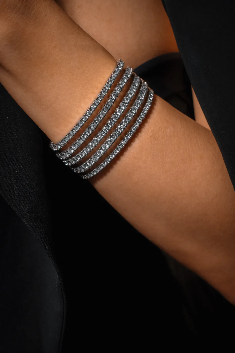 Enduring Aureate Treasures™ Bracelet 10.59ct in 18k white gold, photo 9