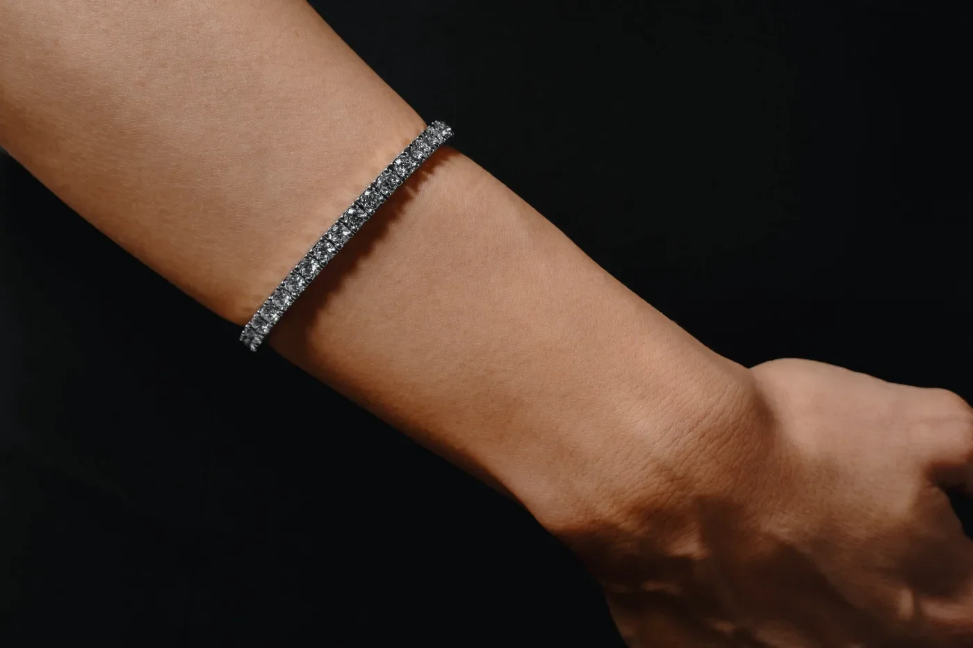 Enduring Aureate Treasures™ 3.90ct Bracelet in 18k white gold, photo 6