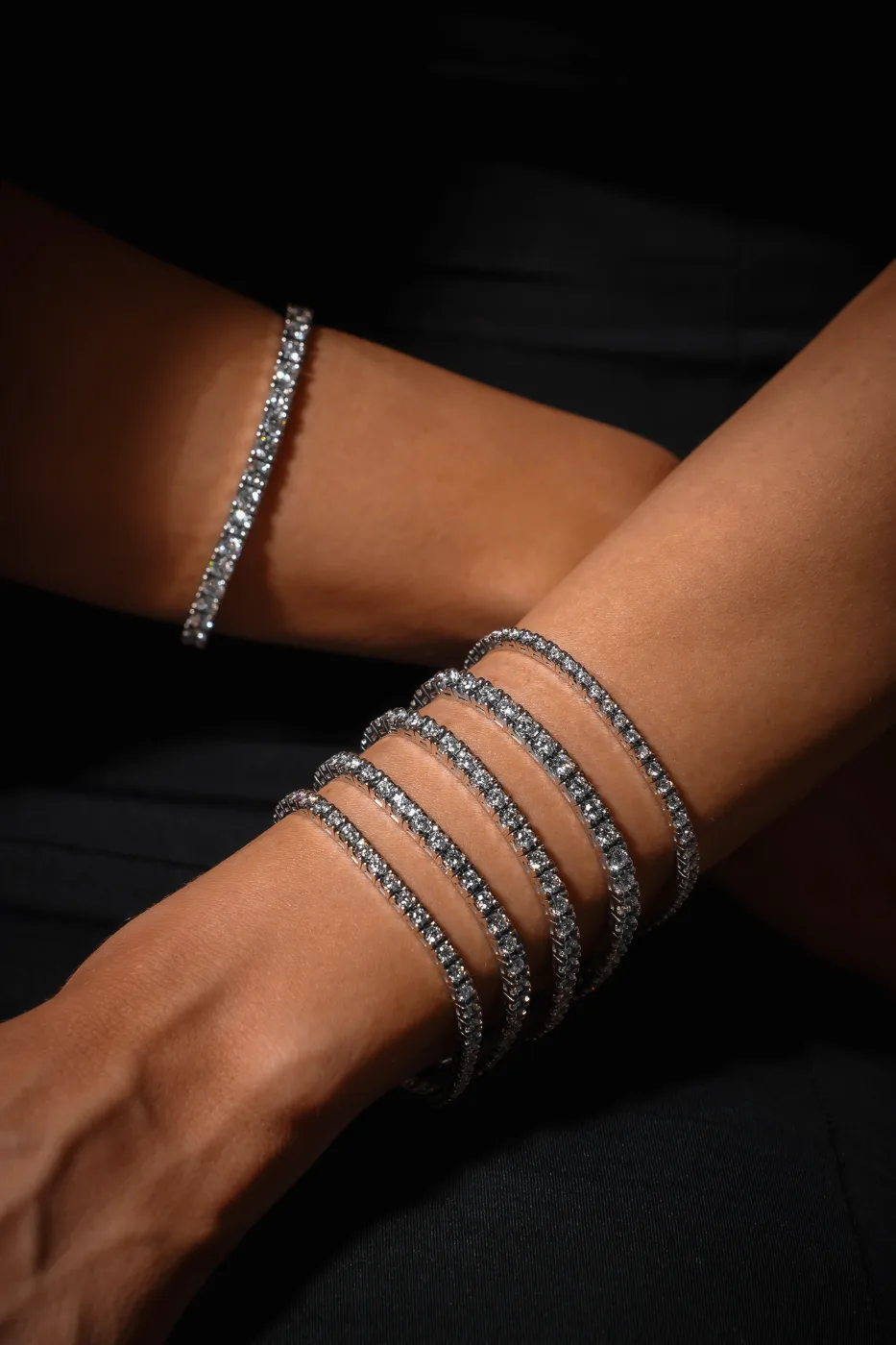 Enduring Aureate Treasures™ 8.50ct Bracelet in 18k white gold, photo 8