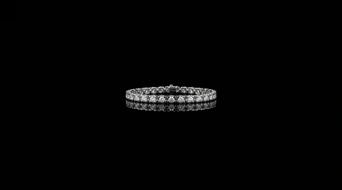 "Enduring Treasures™" Bracelet in 18k white gold, photo 3