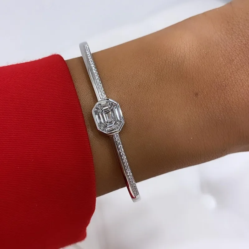 InvisibleLIMITED™ Bracelet in white gold, photo 6