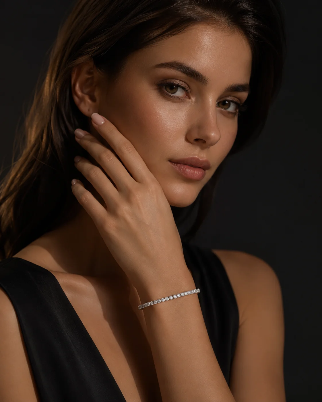 "LuxuryFlex™" Bracelet 2.00ct in 18k white gold, photo 2