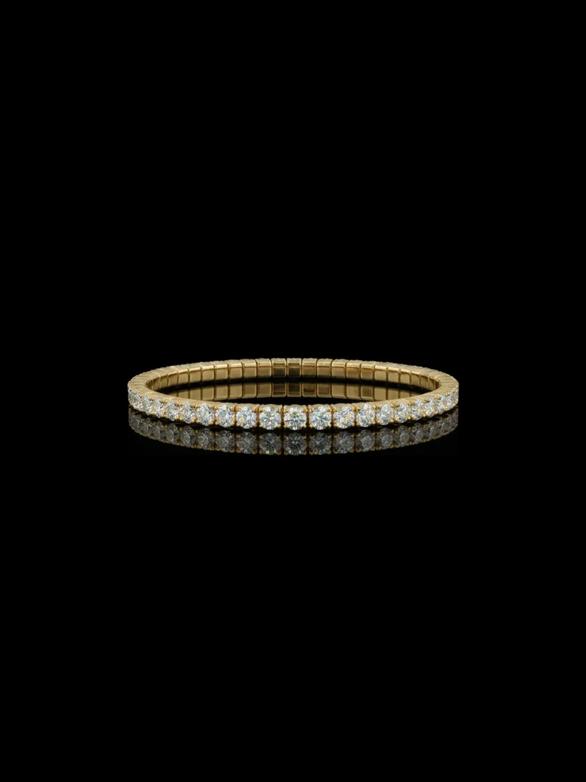 "LuxuryFlex™" Bracelet 2.00ct – Yellow gold 18k