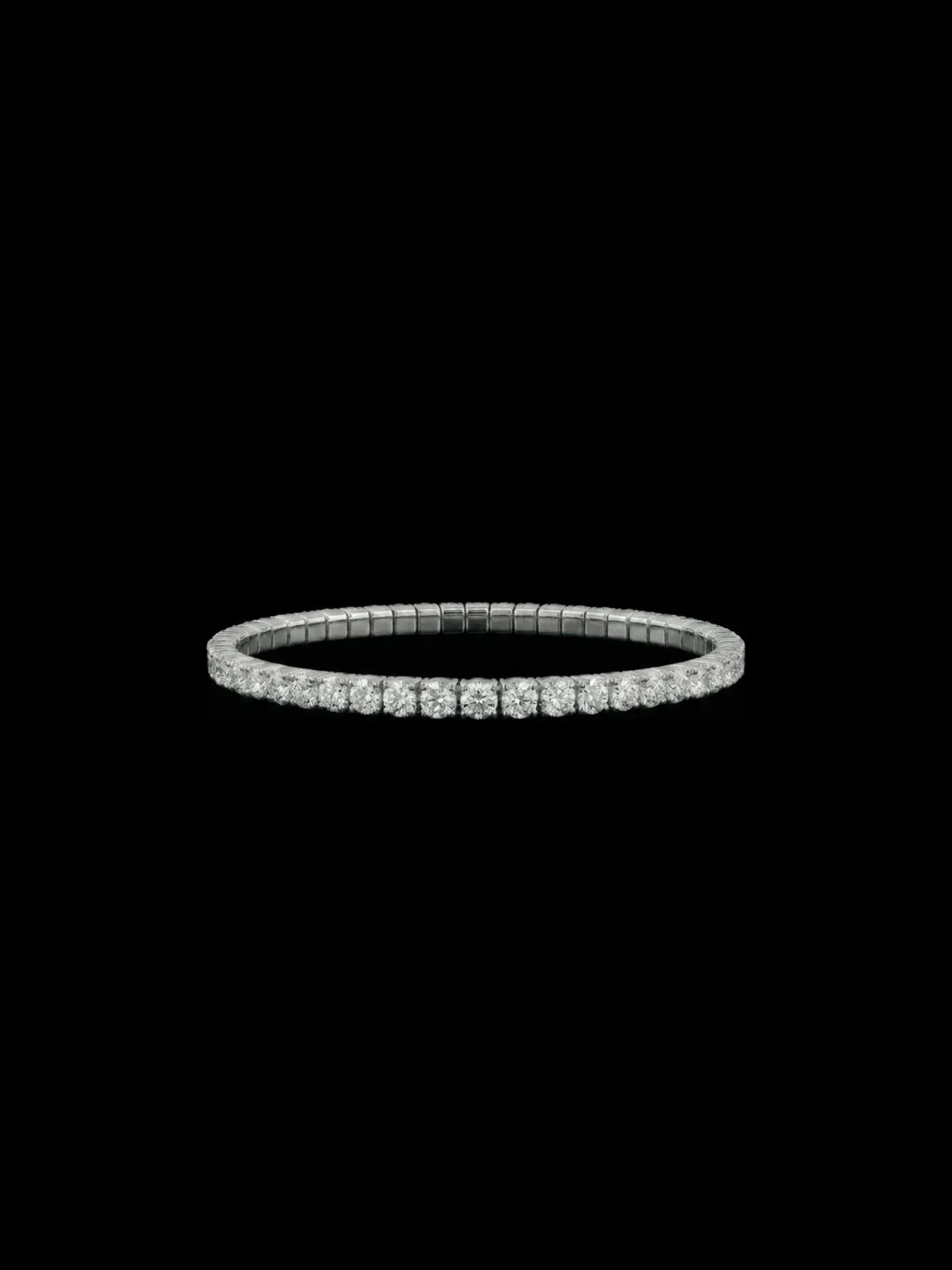 LuxuryFlex Bracelet 2.40ct – White gold 18k