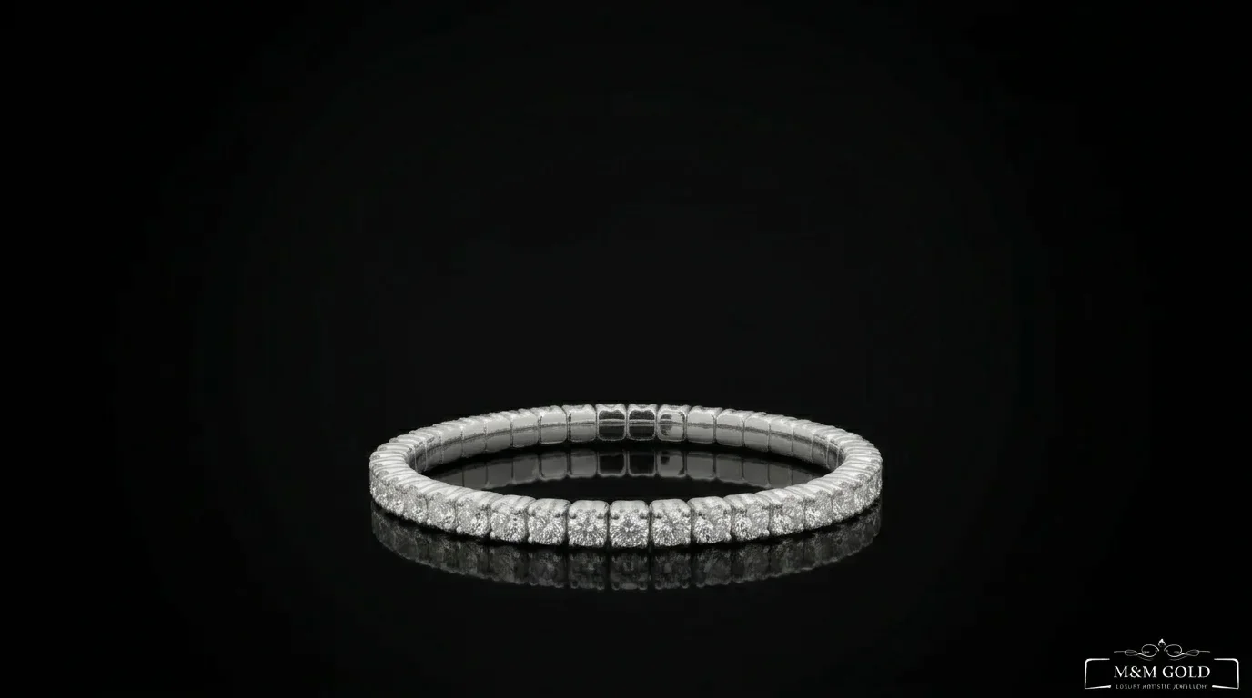 LuxuryFlex Bracelet 2.40ct in 18k white gold, photo 13