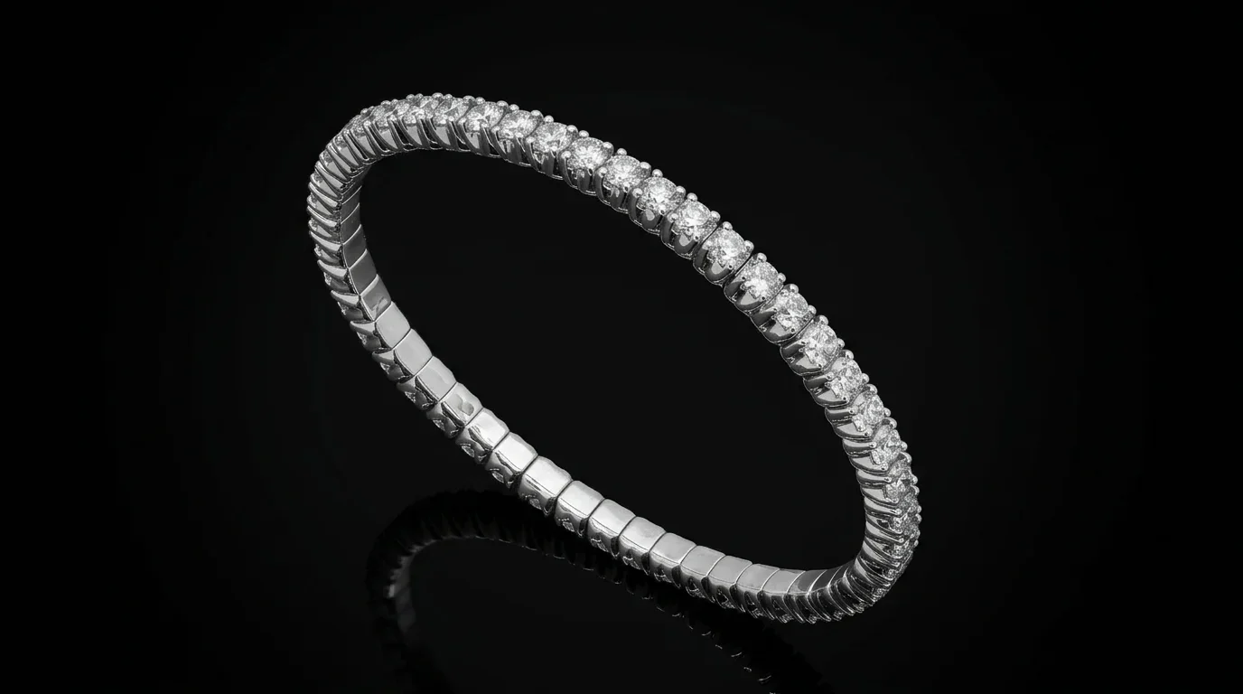 LuxuryFlex Bracelet 2.40ct in 18k white gold, photo 14