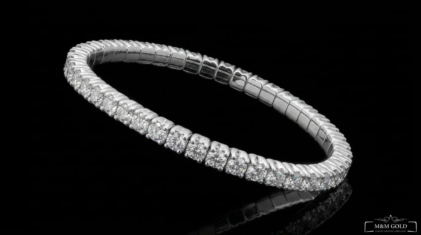LuxuryFlex Bracelet 2.40ct in 18k white gold, photo 15
