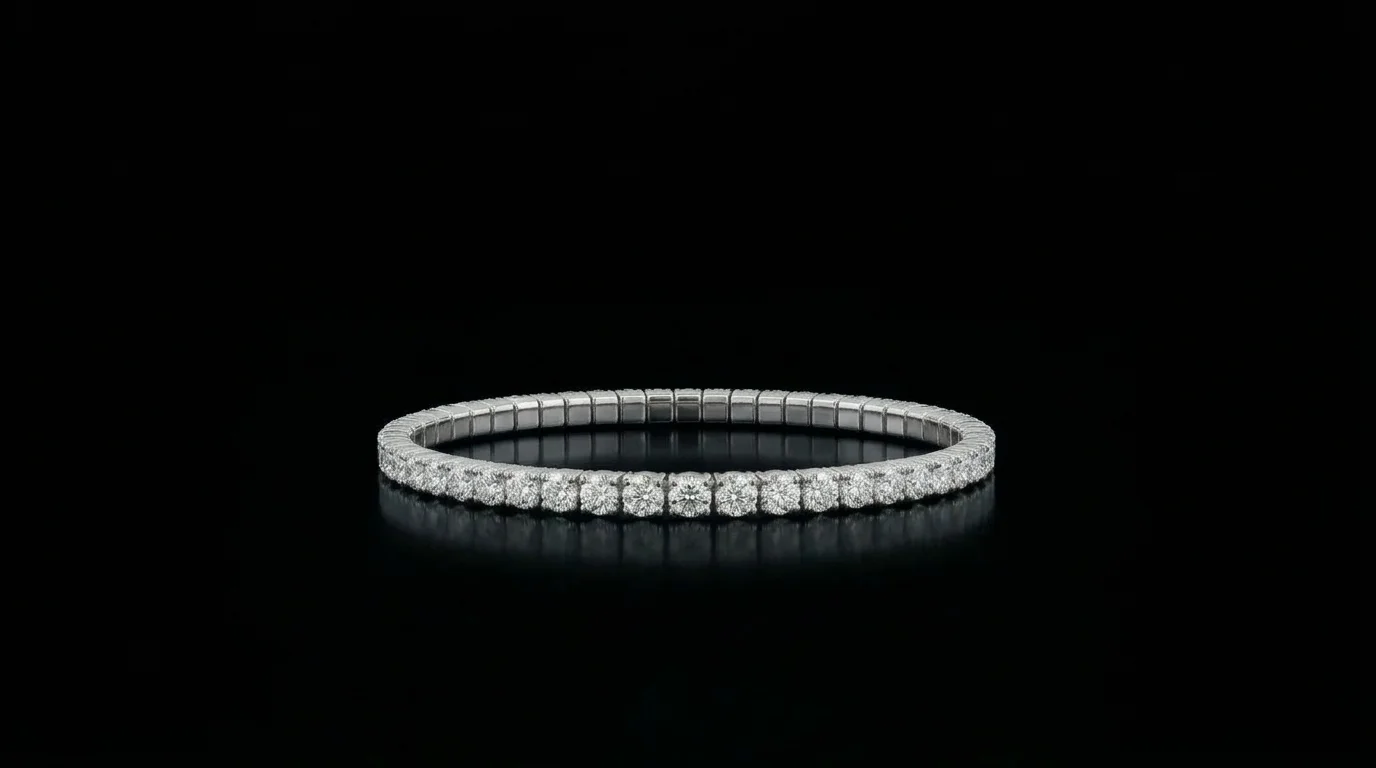 LuxuryFlex Bracelet 2.40ct in 18k white gold, photo 6