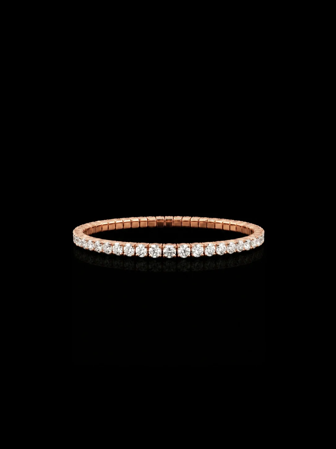LuxuryFlex 2.40ct Bracelet in 18k rose gold, photo 3