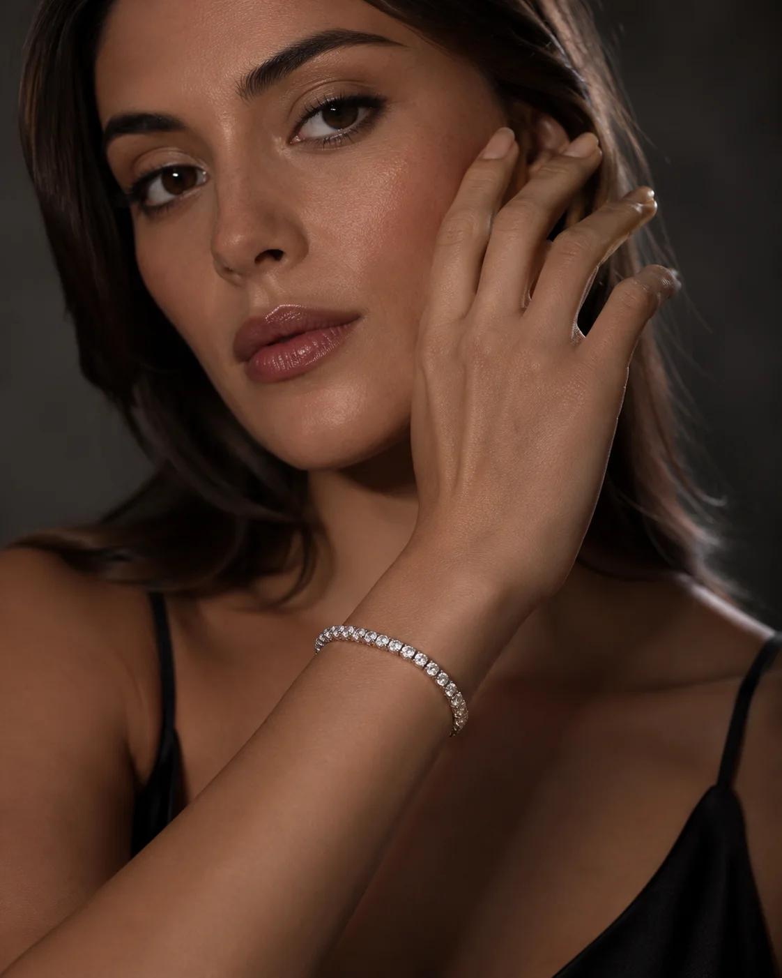 "LuxuryFlex™" Bracelet 8.00ct in 18k white gold, photo 2