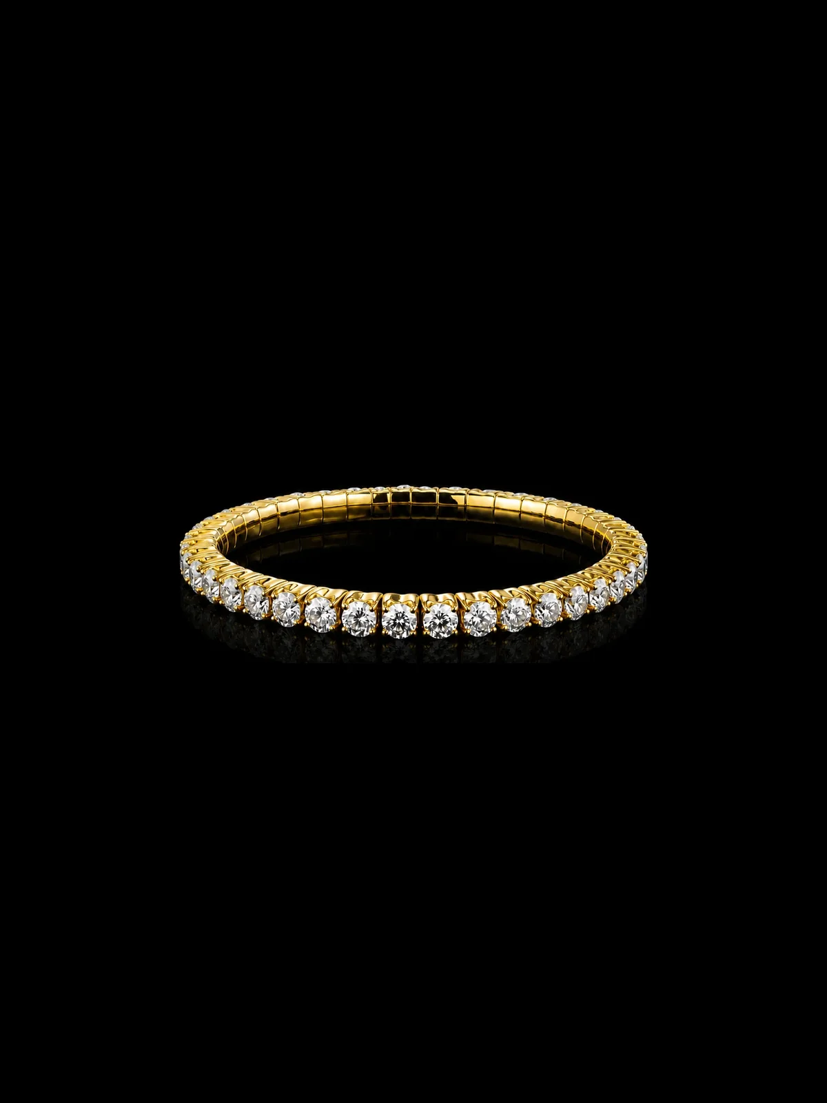 “LuxuryFlex™” Bracelet 8.00ct in 18k yellow gold, product view