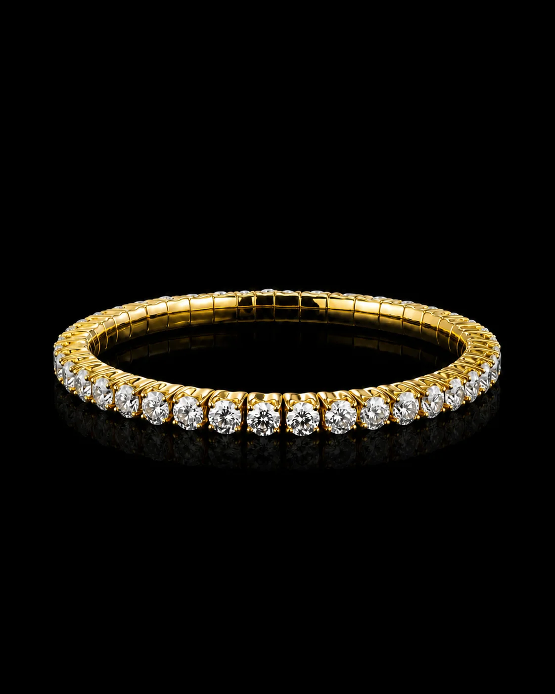 “LuxuryFlex™” Bracelet 8.00ct in 18k yellow gold, photo 3