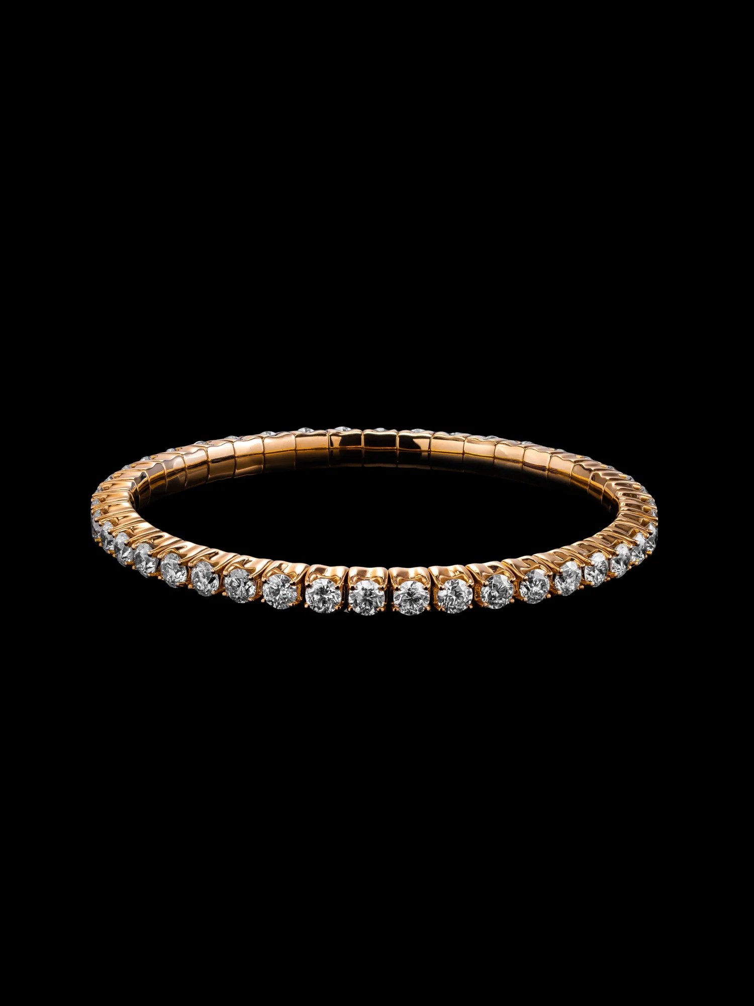 “LuxuryFlex™” Bracelet 8.00ct in 18k yellow gold, photo 4