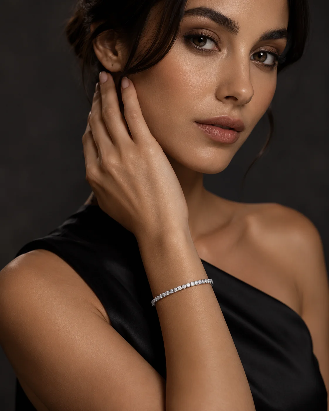 LuxuryFlex™ Bracelet 3.35 ct in 18k white gold, photo 2