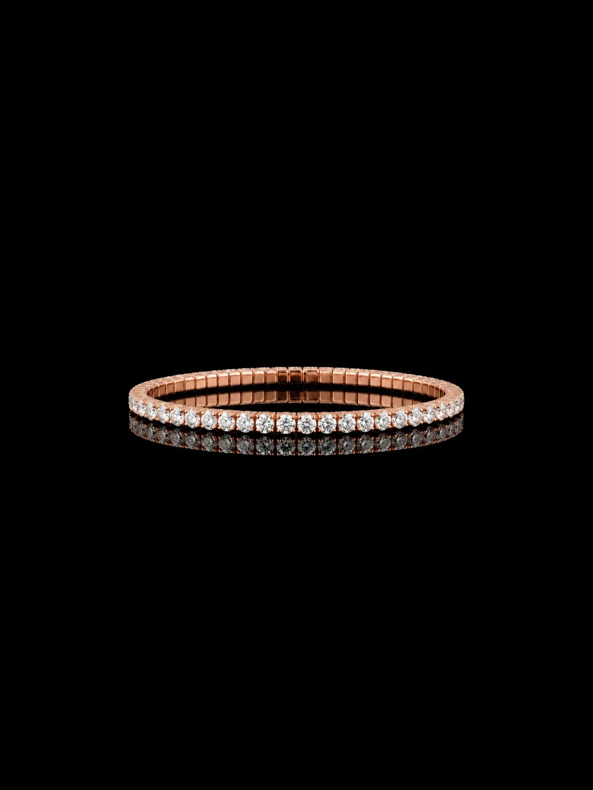 LuxuryFlex™ Bracelet 3.35 ct – Rose gold 18k