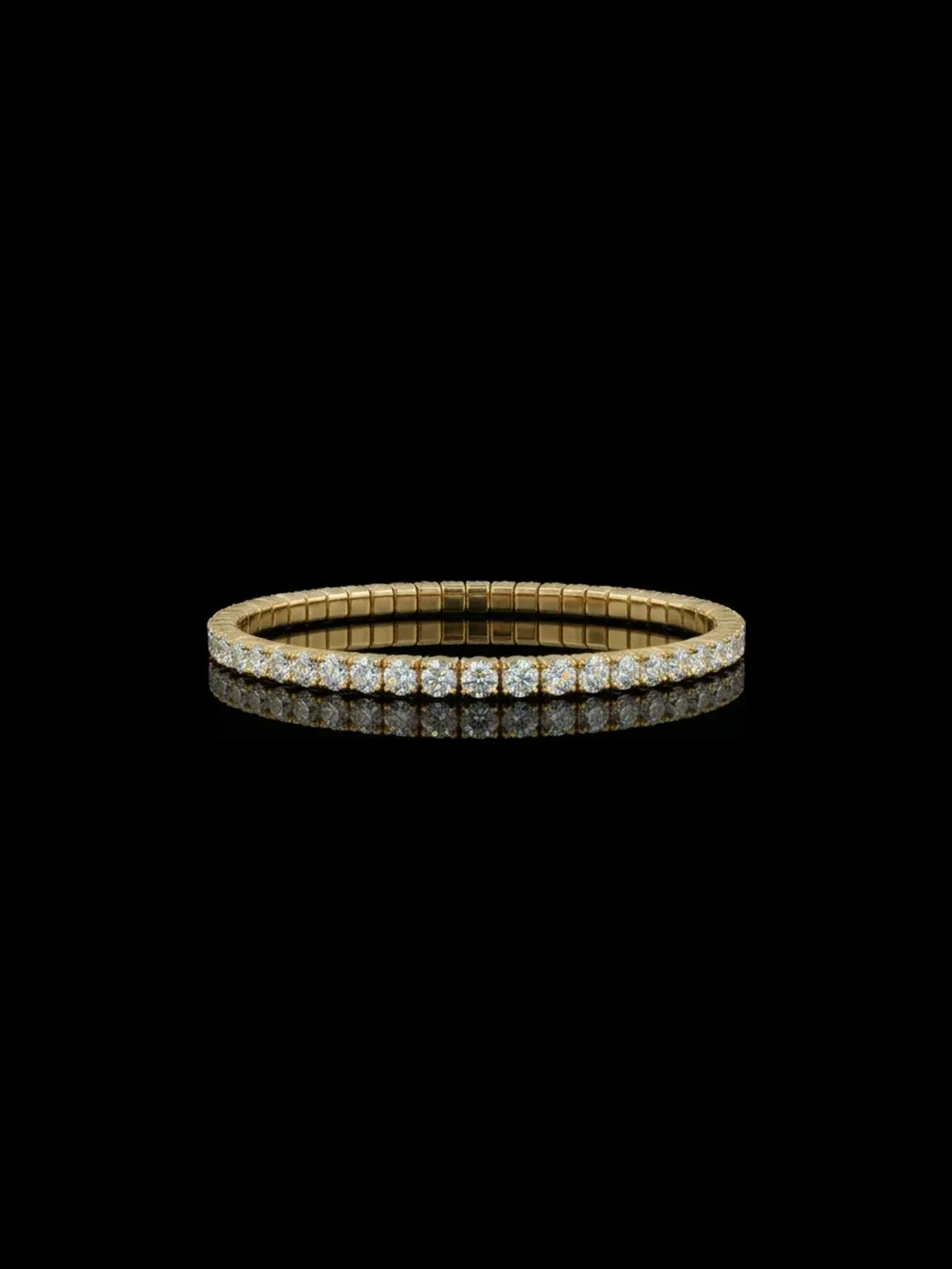 LuxuryFlex™ 3.35 ct Bracelet – Yellow gold 18k