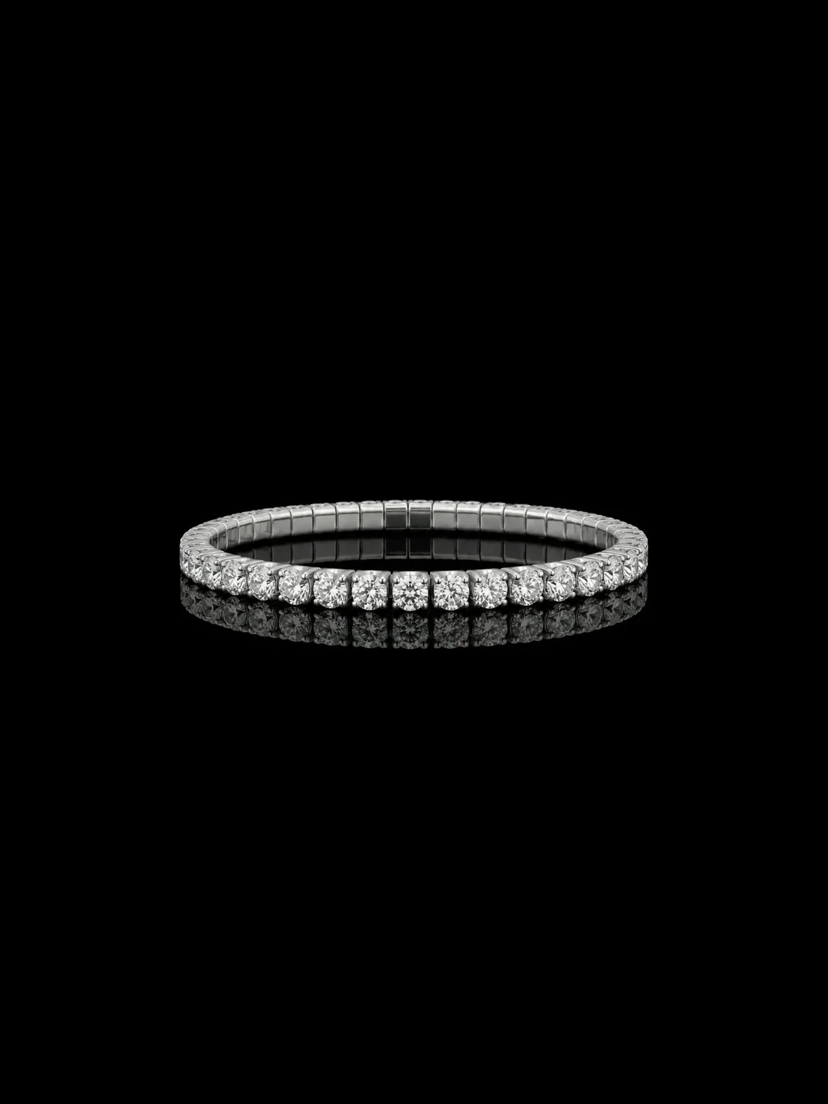 LuxuryFlex™ Bracelet 5.00 ct – White gold 18k