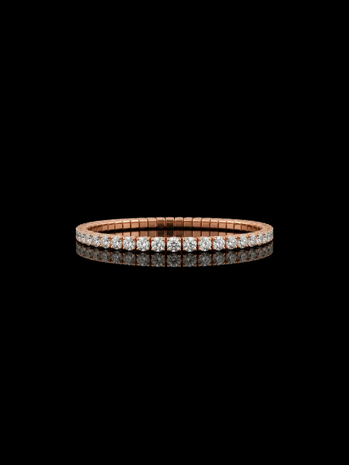 LuxuryFlex™ 5.00 ct Bracelet – Rose gold 18k