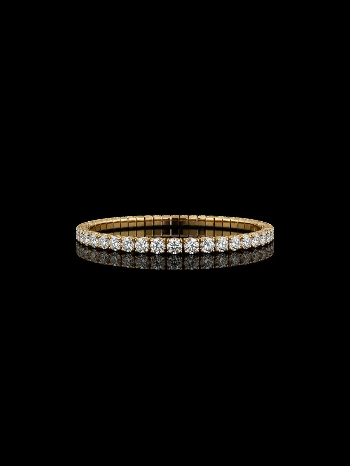 LuxuryFlex™ Bracelet 5.00 ct – Yellow gold 18k