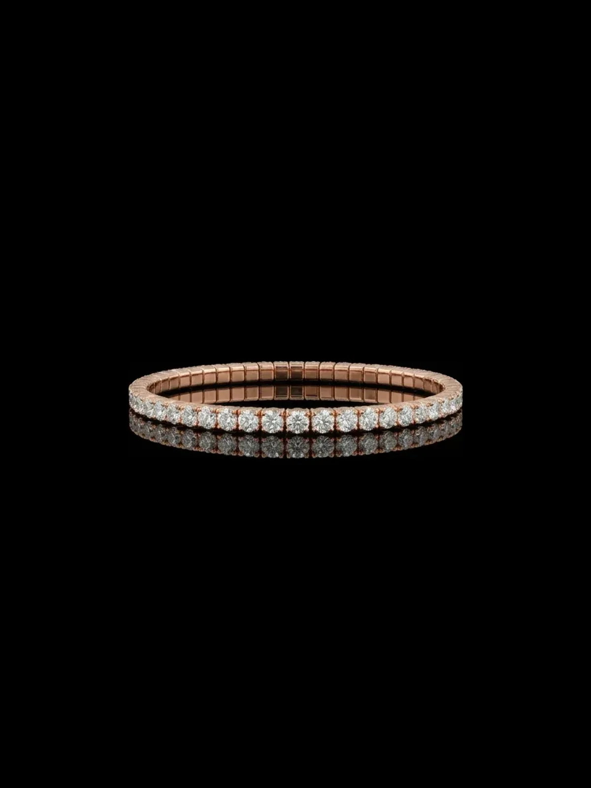 "LuxuryFlex™" Bracelet 5.80 ct – Rose gold 18k