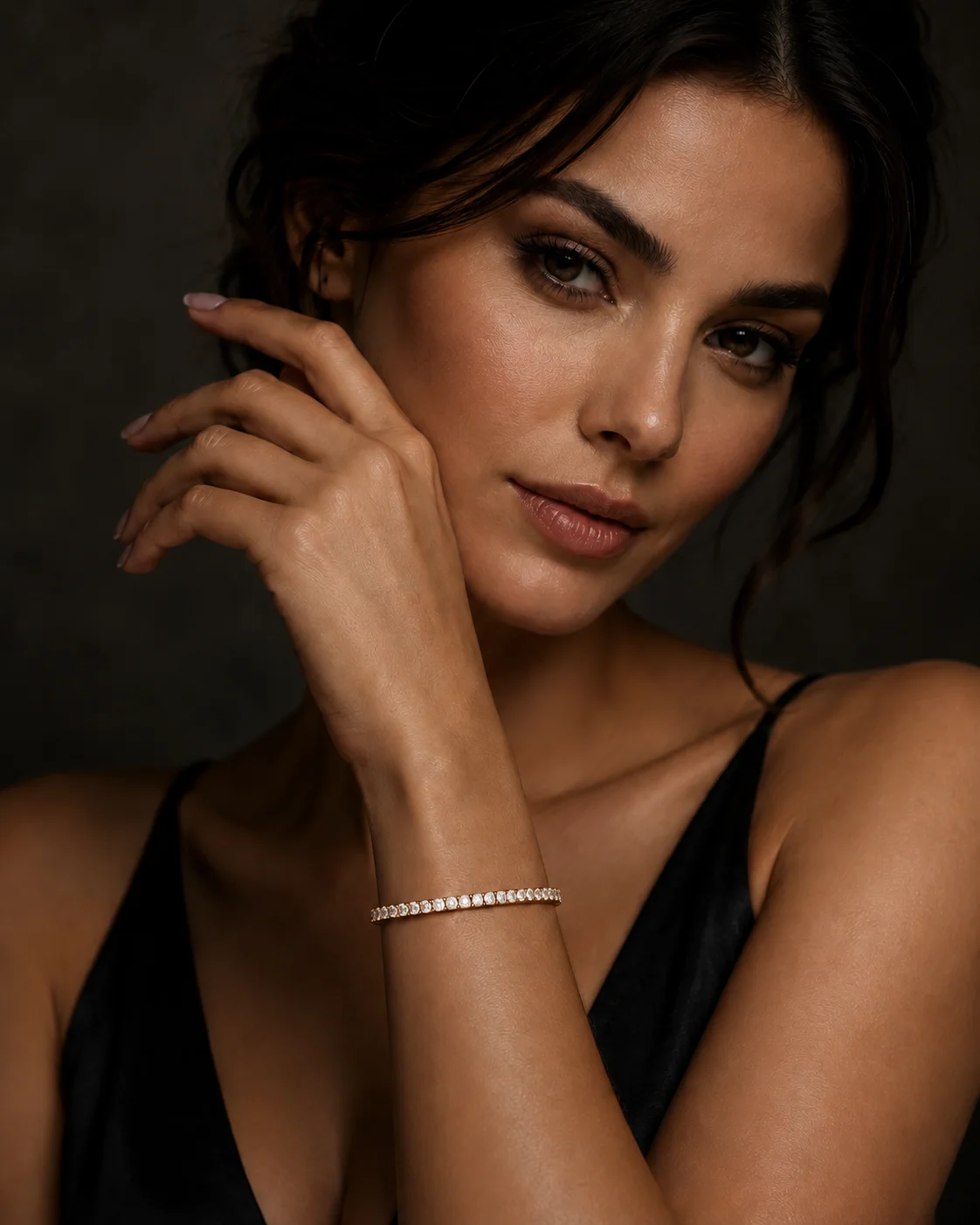 "LuxuryFlex™" Bracelet 5.80 ct in 18k yellow gold, photo 2