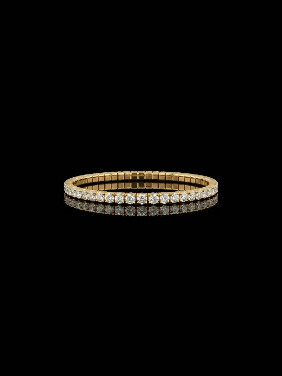 "LuxuryFlex™" Bracelet 5.80 ct in 18k yellow gold, photo 3
