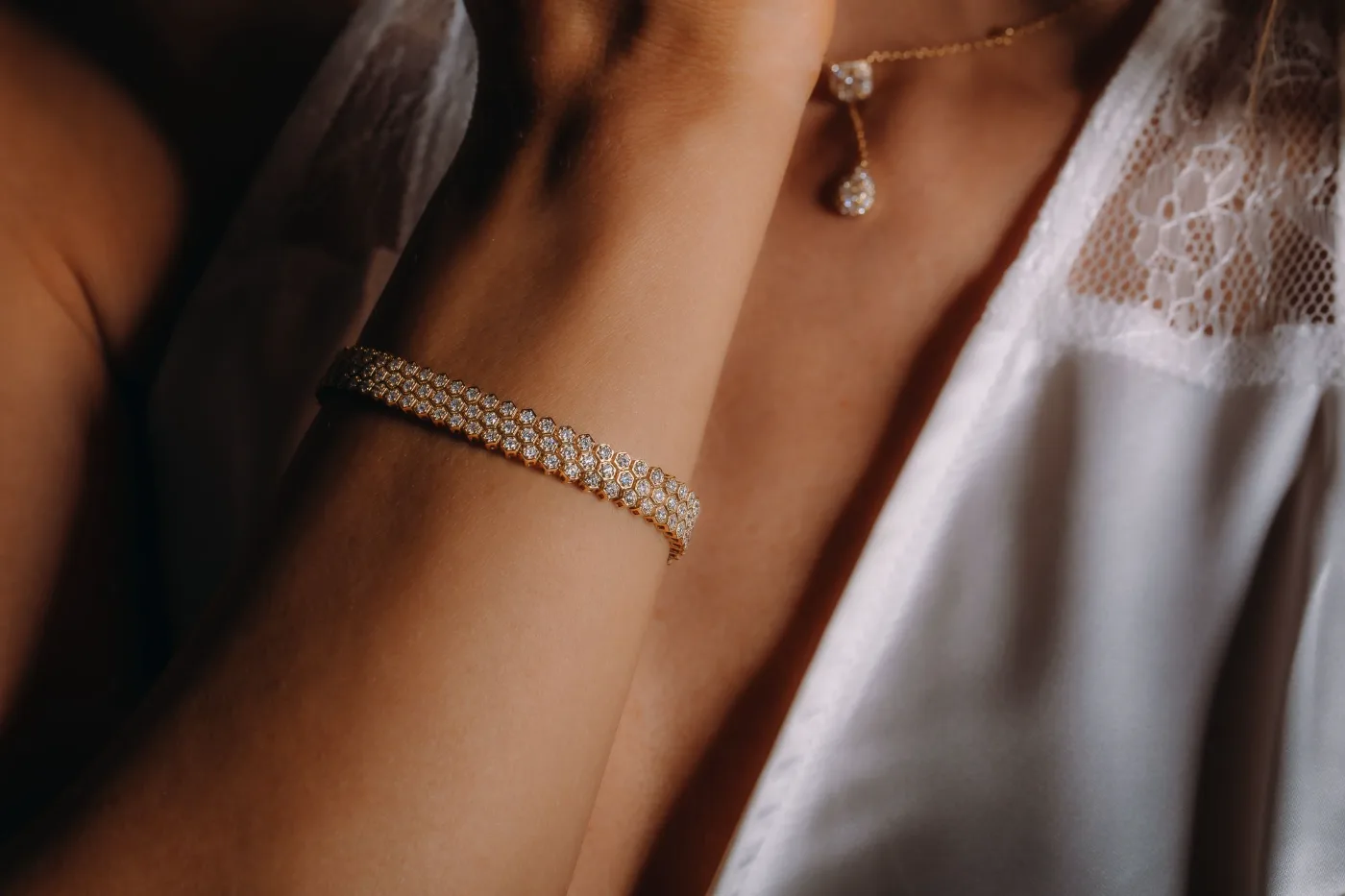 "Melissa™" Bracelet in rose gold, photo 2