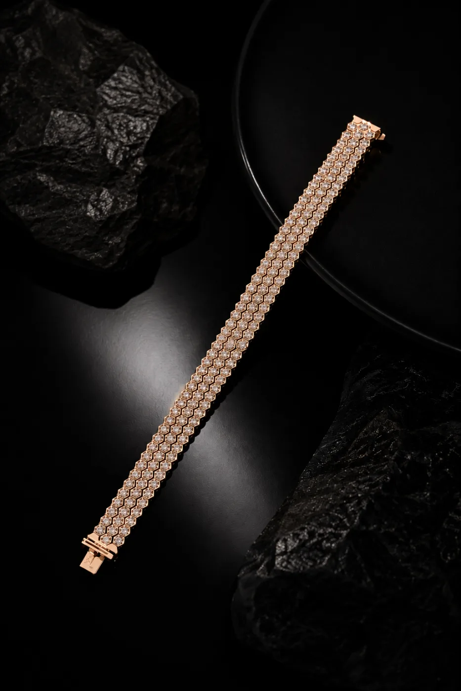 "Melissa™" Bracelet in rose gold, photo 4