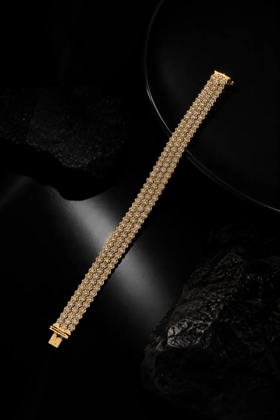 "Melissa™" Bracelet in yellow gold, photo 3