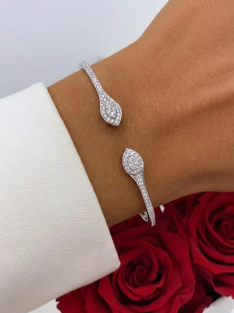“MMLaFois™” Bracelet in 18k white gold, photo 2