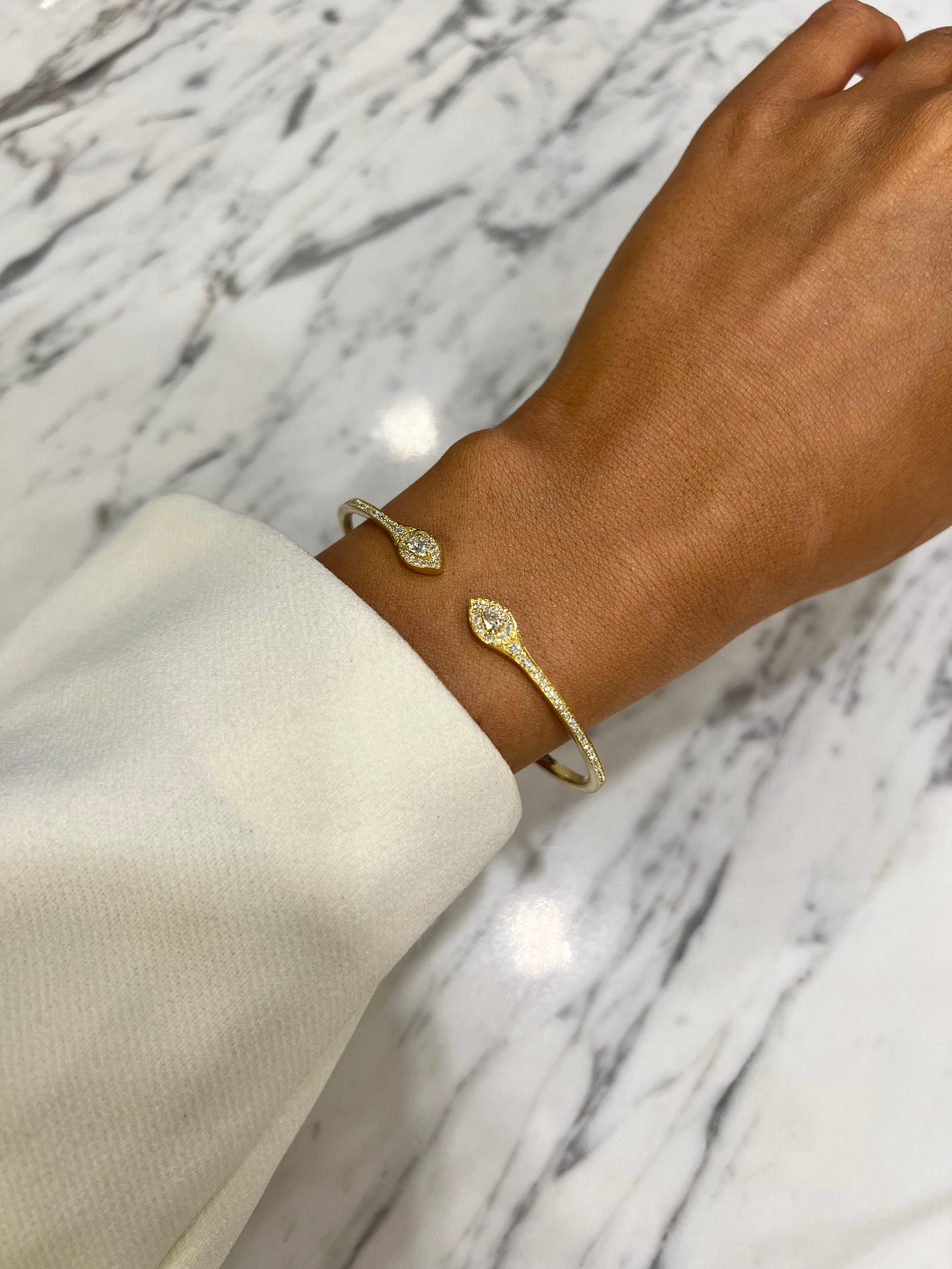 "MMLaFois™" Bracelet in 18k yellow gold, photo 2