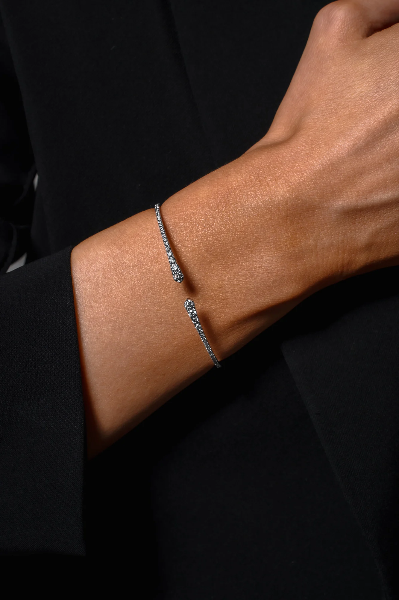 "MMTime™" Bracelet in 18k white gold, photo 2