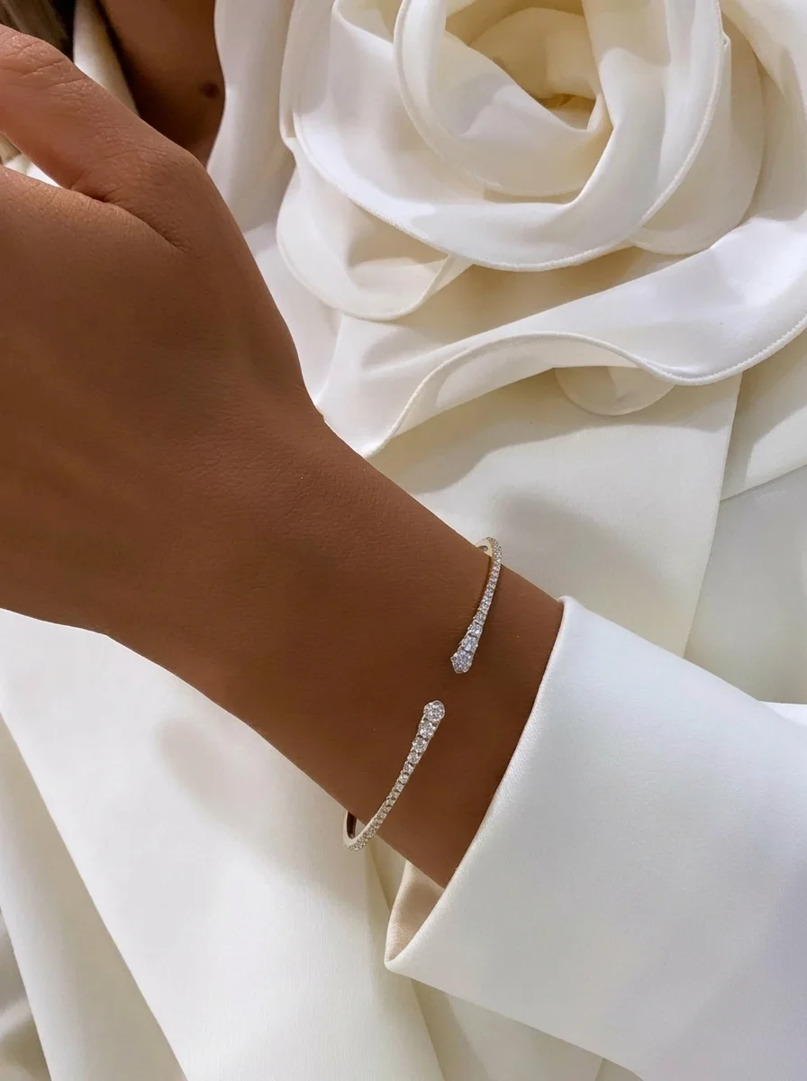 "MMTime™" Bracelet in 18k white gold, photo 11