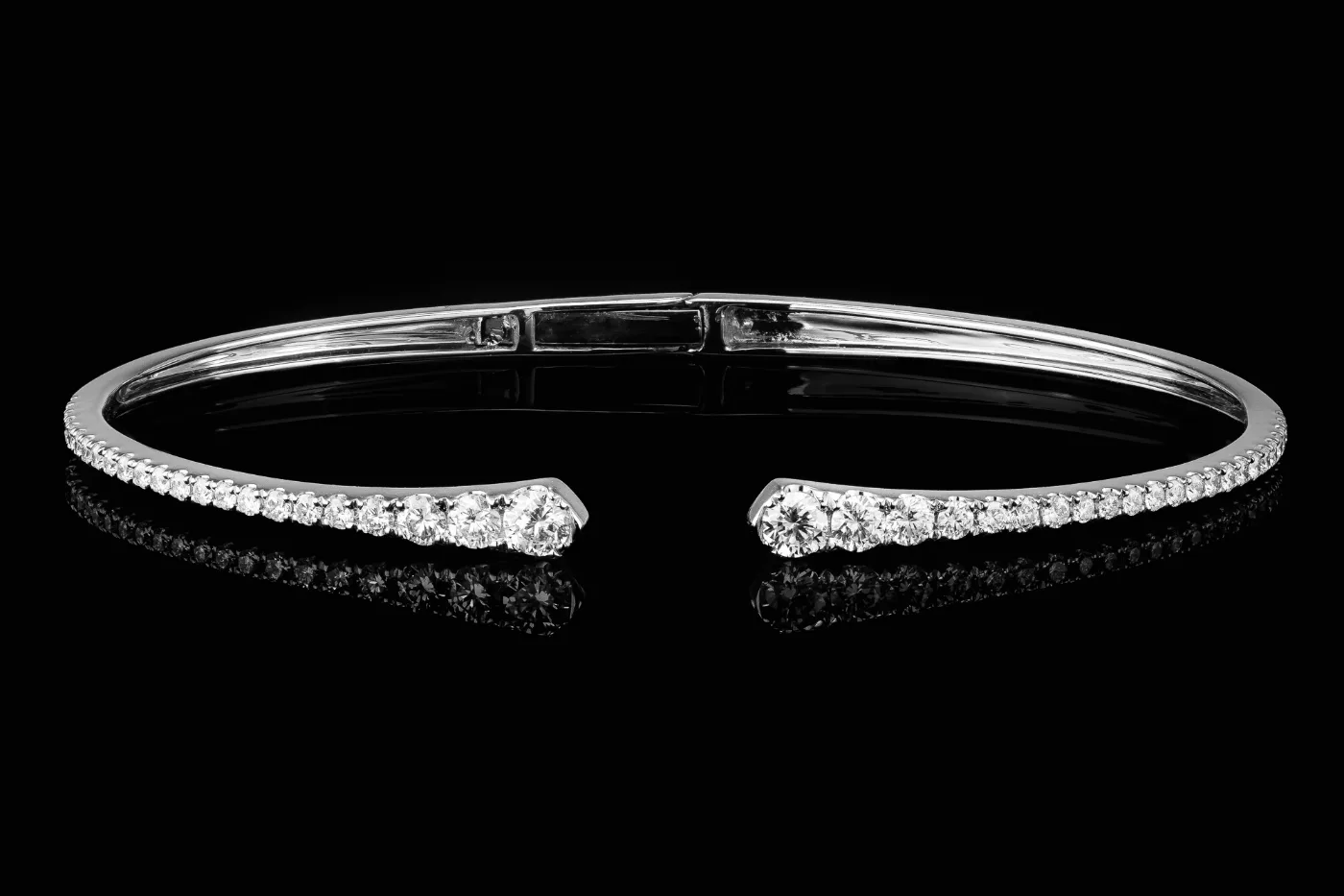 "MMTime™" Bracelet in 18k white gold, photo 3