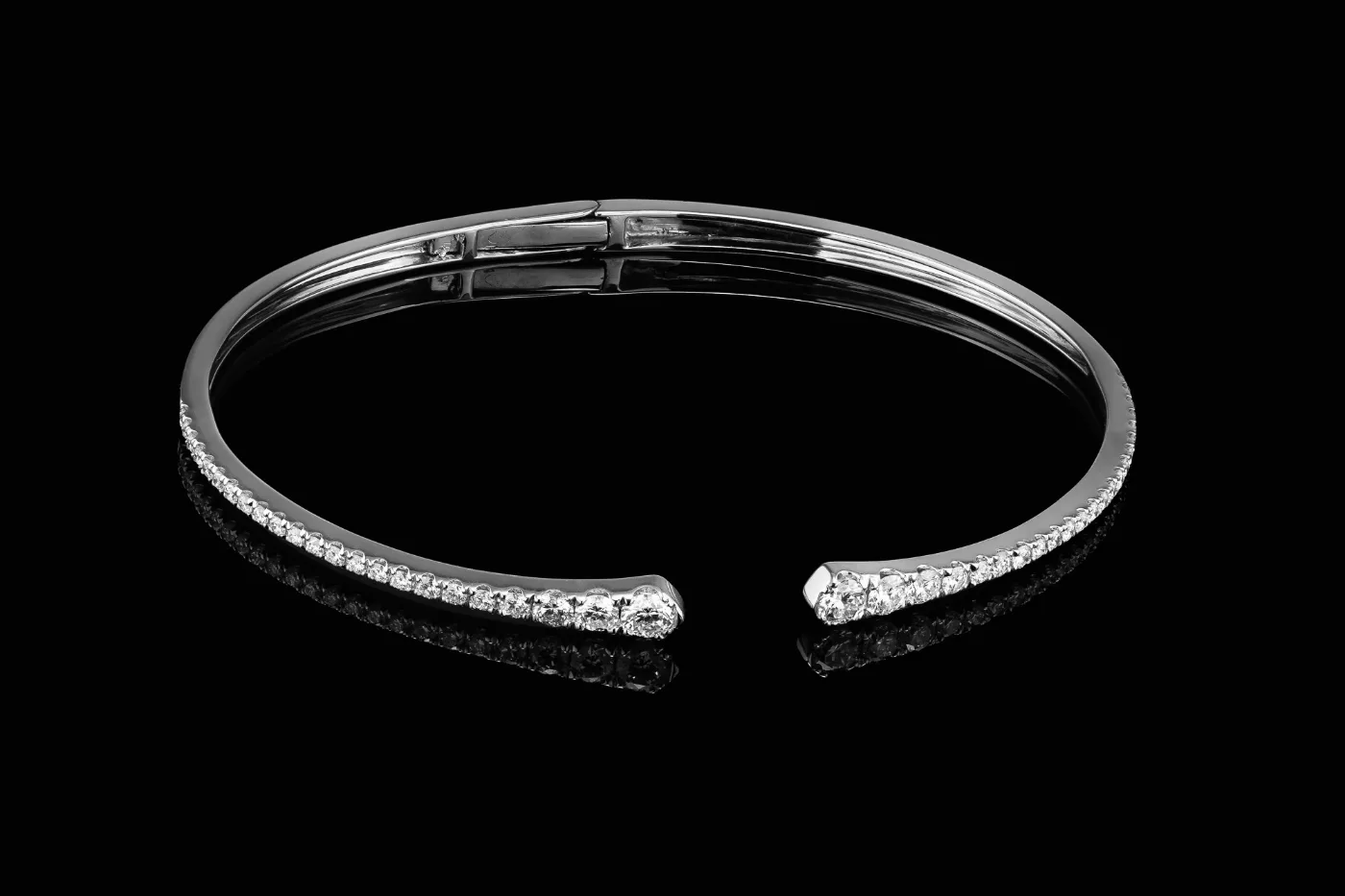 "MMTime™" Bracelet in 18k white gold, photo 4