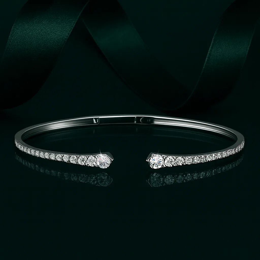 "MMTime™" Bracelet in 18k white gold, photo 5