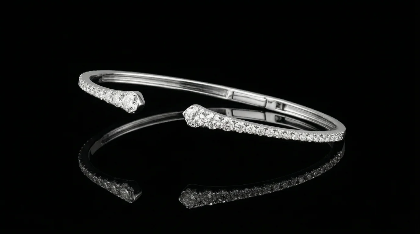 "MMTime™" Bracelet in 18k white gold, photo 7