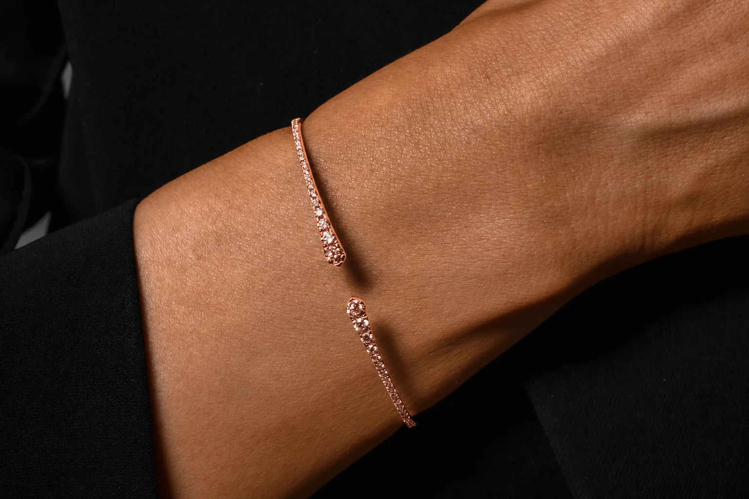 "MMTime™" Bracelet in 18k rose gold, photo 2