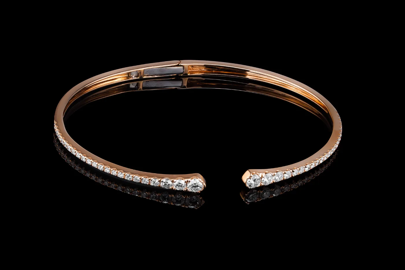 "MMTime™" Bracelet in 18k rose gold, photo 4