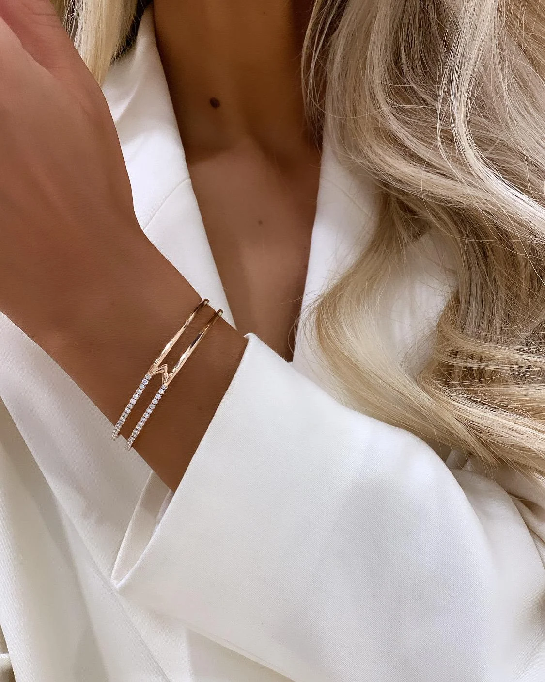 "Mystery™" Bracelet in 18k rose gold, photo 2