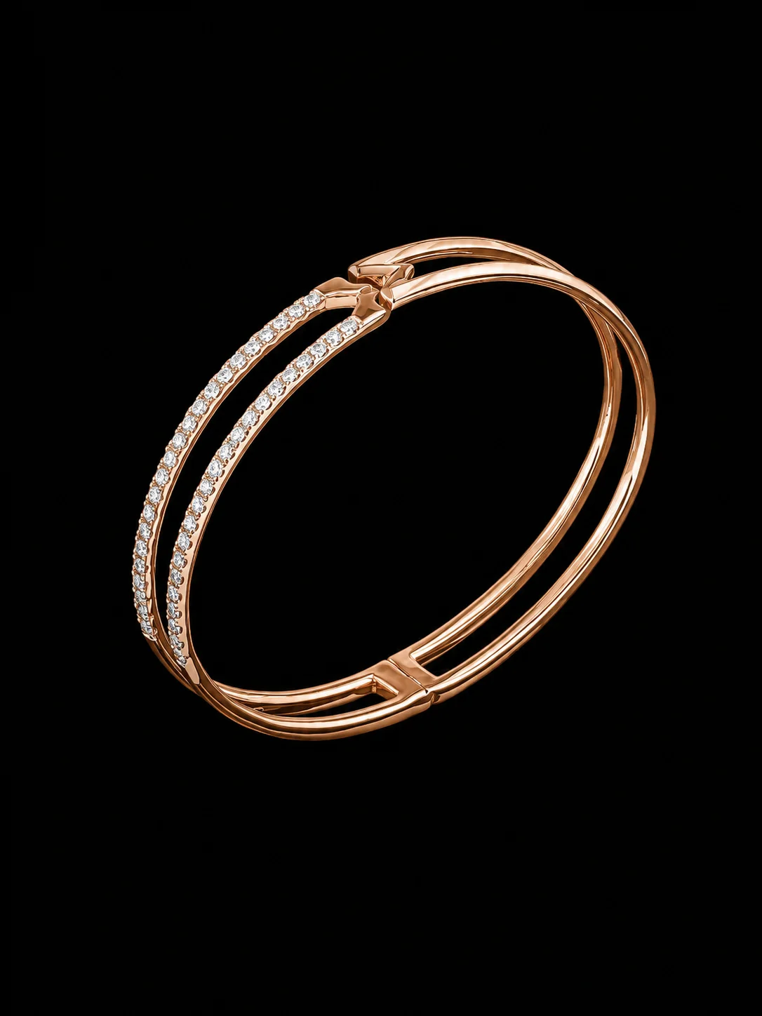 "Mystery™" Bracelet in 18k rose gold, photo 3