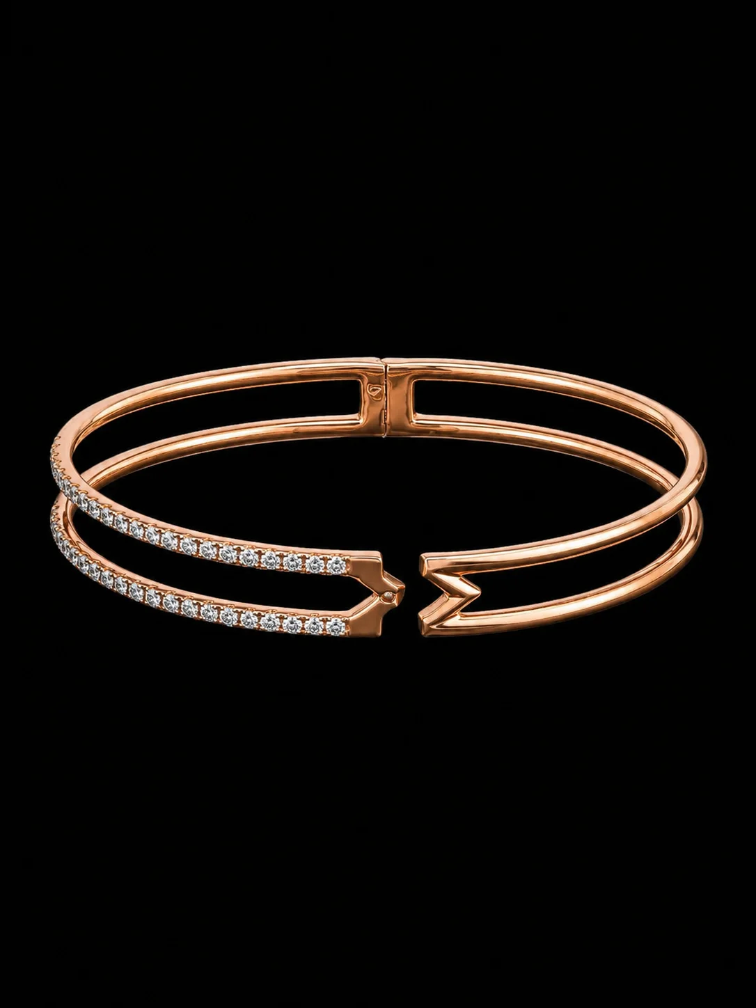 "Mystery™" Bracelet in 18k rose gold, photo 4