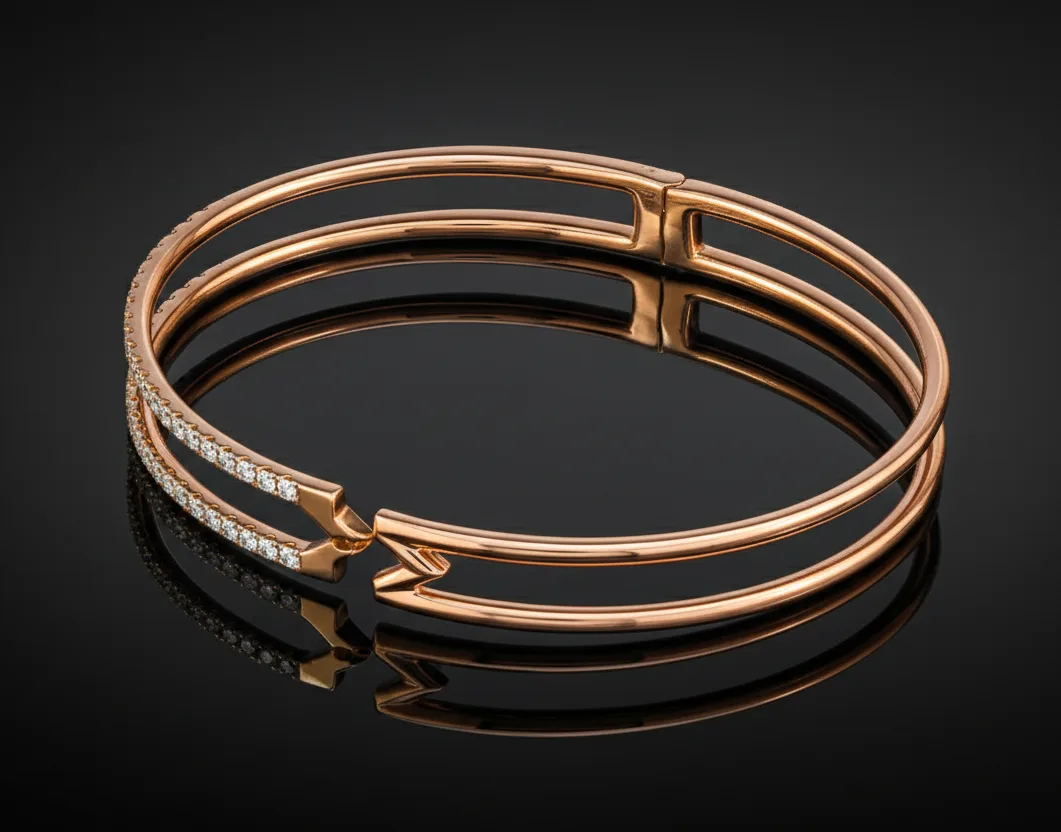 "Mystery™" Bracelet in 18k rose gold, photo 5