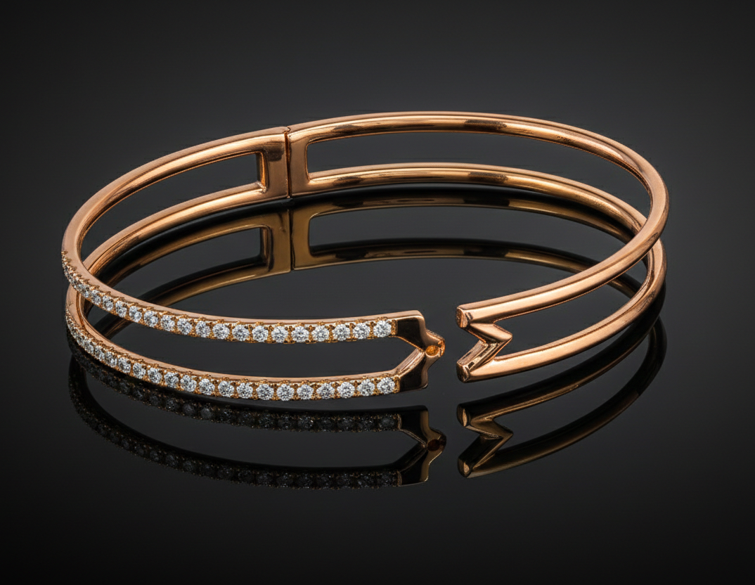 "Mystery™" Bracelet in 18k rose gold, photo 6
