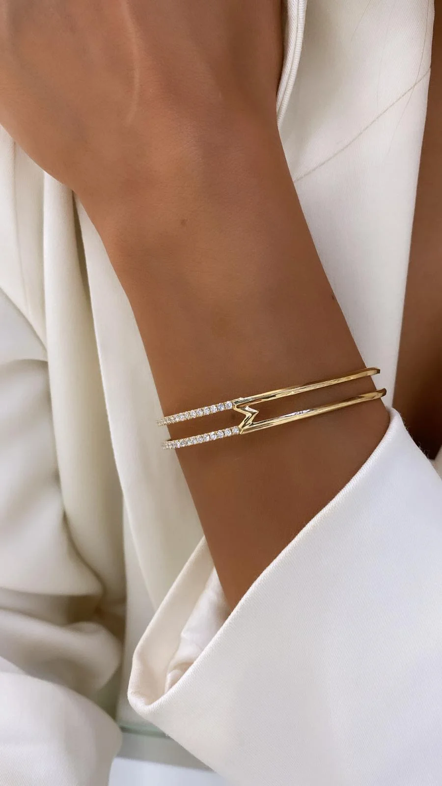 "Mystery™" Bracelet in 18k yellow gold, photo 2